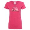 Women’s Glitter V-Neck T-Shirt Thumbnail